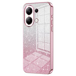 Xiaomi Redmi Note 13 4G Mobilskal Elektropläterat Dropptåligt Gradient Glitter TPU-skal