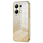 Xiaomi Redmi Note 13 4G Mobilskal Elektropläterat Dropptåligt Gradient Glitter TPU-skal
