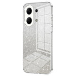 Xiaomi Redmi Note 13 4G Mobilskal Elektropläterat Dropptåligt Gradient Glitter TPU-skal
