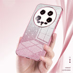 Phone Shell for Xiaomi 14 Ultra Electroplating Design Gradient Glitter Cell Phone Case