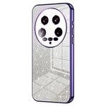 Phone Shell for Xiaomi 14 Ultra Electroplating Design Gradient Glitter Cell Phone Case