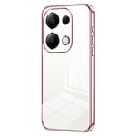 For Xiaomi Redmi Note 13 Pro 4G / Poco M6 Pro 4G Electroplating TPU Cover Cell Phone Case