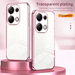 For Xiaomi Redmi Note 13 Pro 4G / Poco M6 Pro 4G Electroplating TPU Cover Cell Phone Case