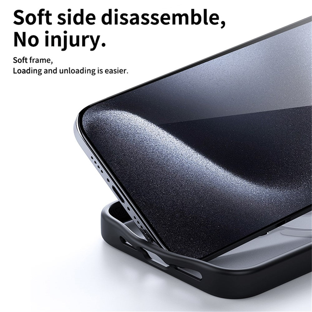 For iPhone 12 Pro / 12 Case Kickstand Shell Compatible with MagSafe TPU+PC Slim-Fit Phone Cover