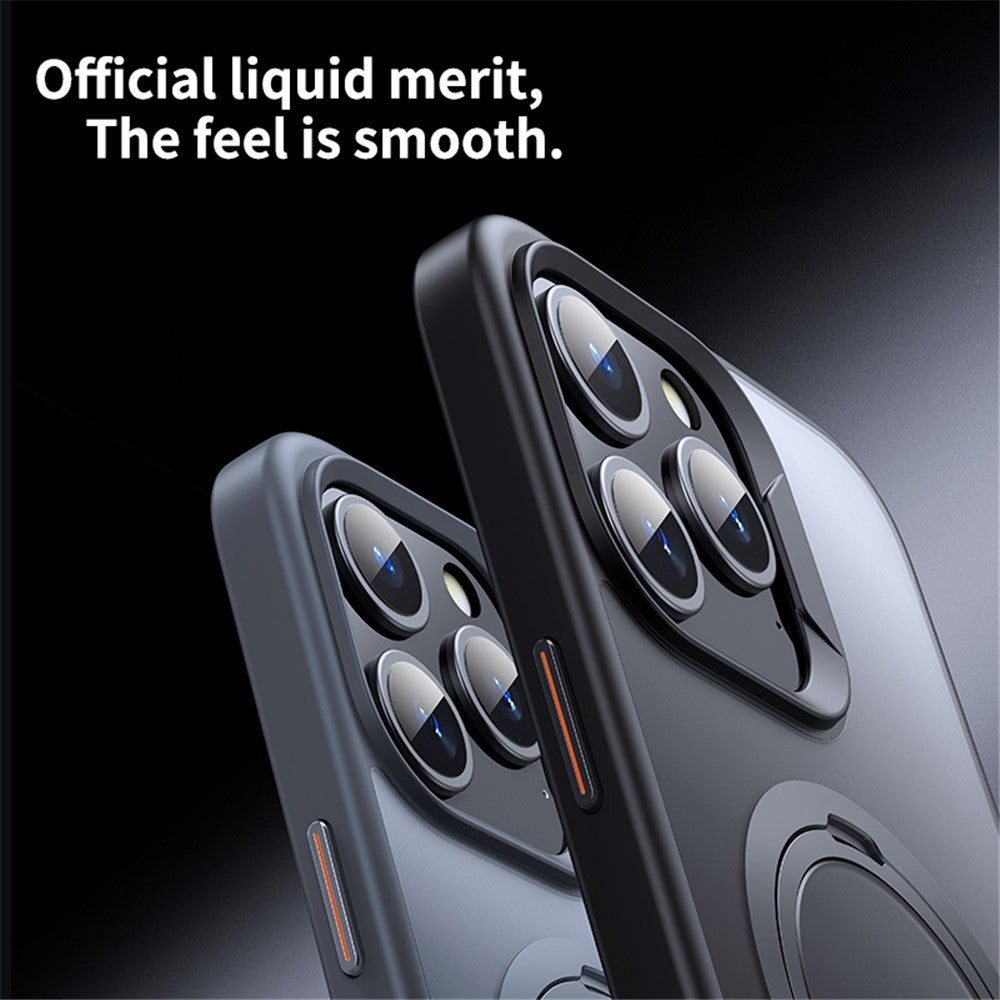 For iPhone 12 Pro / 12 Case Kickstand Shell Compatible with MagSafe TPU+PC Slim-Fit Phone Cover