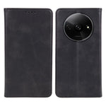 For Xiaomi Redmi A3 4G / Poco C61 4G Leather Phone Case Calf Texture Wallet Cover Magnetic Auto-Absorbed