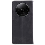 For Xiaomi Redmi A3 4G / Poco C61 4G Leather Phone Case Calf Texture Wallet Cover Magnetic Auto-Absorbed
