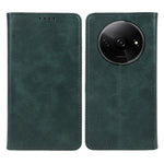 For Xiaomi Redmi A3 4G / Poco C61 4G Leather Phone Case Calf Texture Wallet Cover Magnetic Auto-Absorbed