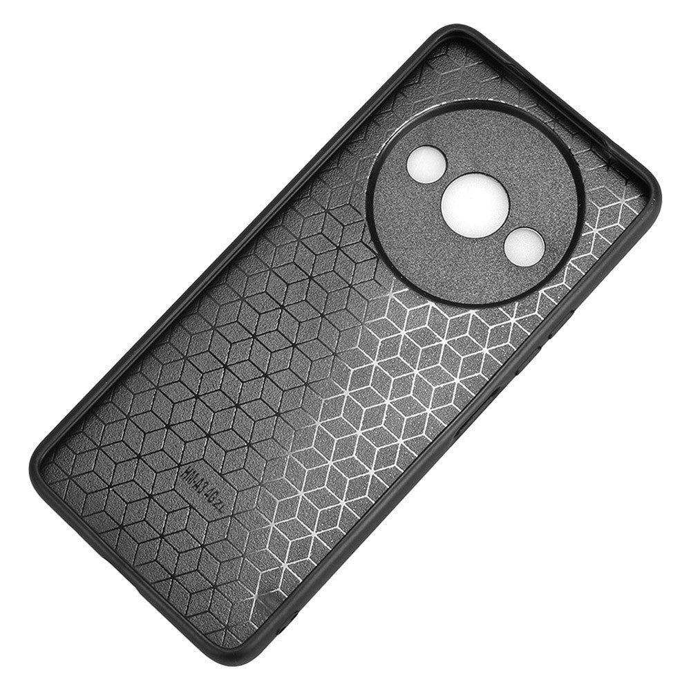 For Xiaomi Redmi A3 / Poco C61 4G Cell Phone Case Stitching Line Design Leather Coated TPU+PC Cover