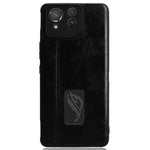 Til Asus ROG Phone 8 5G / Phone 8 Pro 5G Etui Syning Kvæg Læder Tekstur Ridsefri Telefoncover