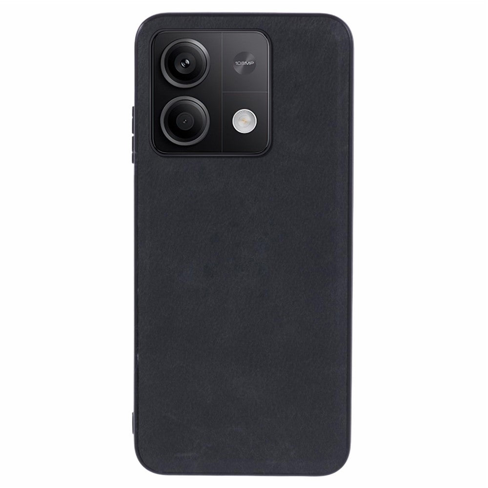 For Xiaomi Redmi Note 13 Pro 4G Shockproof Case Retro Style Leather Covered Phone Case