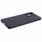 For Motorola Moto E14 4G / G04 4G / G04s 4G / G24 4G Phone Case Black Protective Shell TPU Phone Cover with Glossy Design