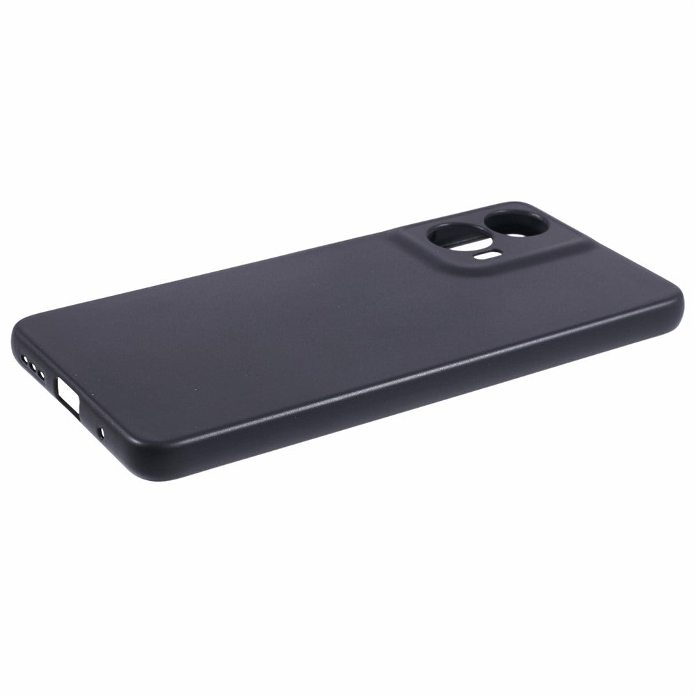 For Motorola Moto E14 4G / G04 4G / G04s 4G / G24 4G Phone Case Black Protective Shell TPU Phone Cover with Glossy Design