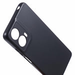 For Motorola Moto E14 4G / G04 4G / G04s 4G / G24 4G Phone Case Black Protective Shell TPU Phone Cover with Glossy Design