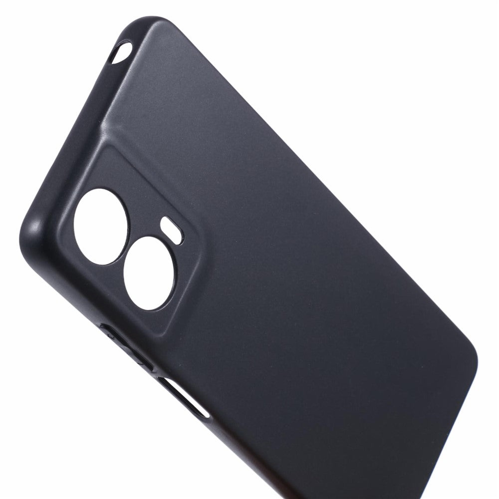 For Motorola Moto E14 4G / G04 4G / G04s 4G / G24 4G Phone Case Black Protective Shell TPU Phone Cover with Glossy Design