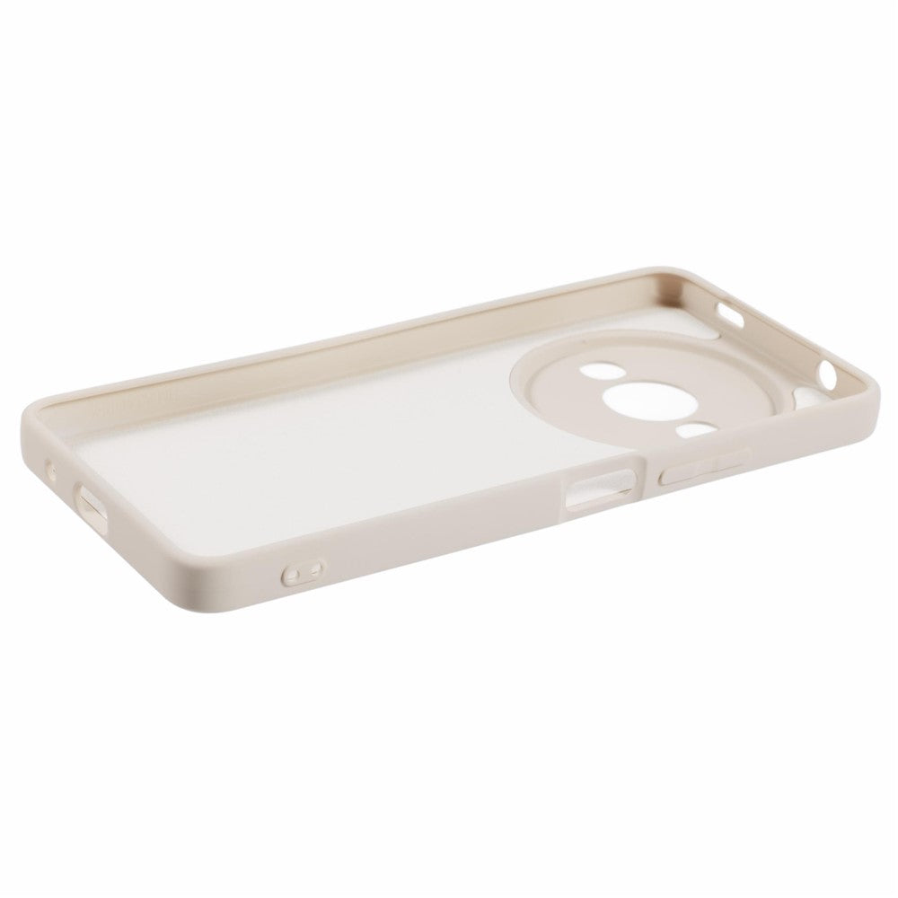 For Xiaomi Redmi A3 4G / Poco C61 4G Case Fiber Lining Rubberized TPU Cover (Precise Lens Cutout)