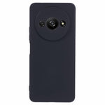 For Xiaomi Redmi A3 4G / Poco C61 4G Case Fiber Lining Rubberized TPU Cover (Precise Lens Cutout)