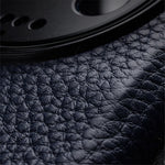 MELKCO Cellphone Case for Xiaomi 13 Pro 5G , Genuine Cow Leather Coated PC Anti-Drop Cover