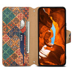 For Huawei nova 11 Pro / nova 11 Ultra Case Floral Printing Anti-Drop Wallet Leather Phone Cover with Stand