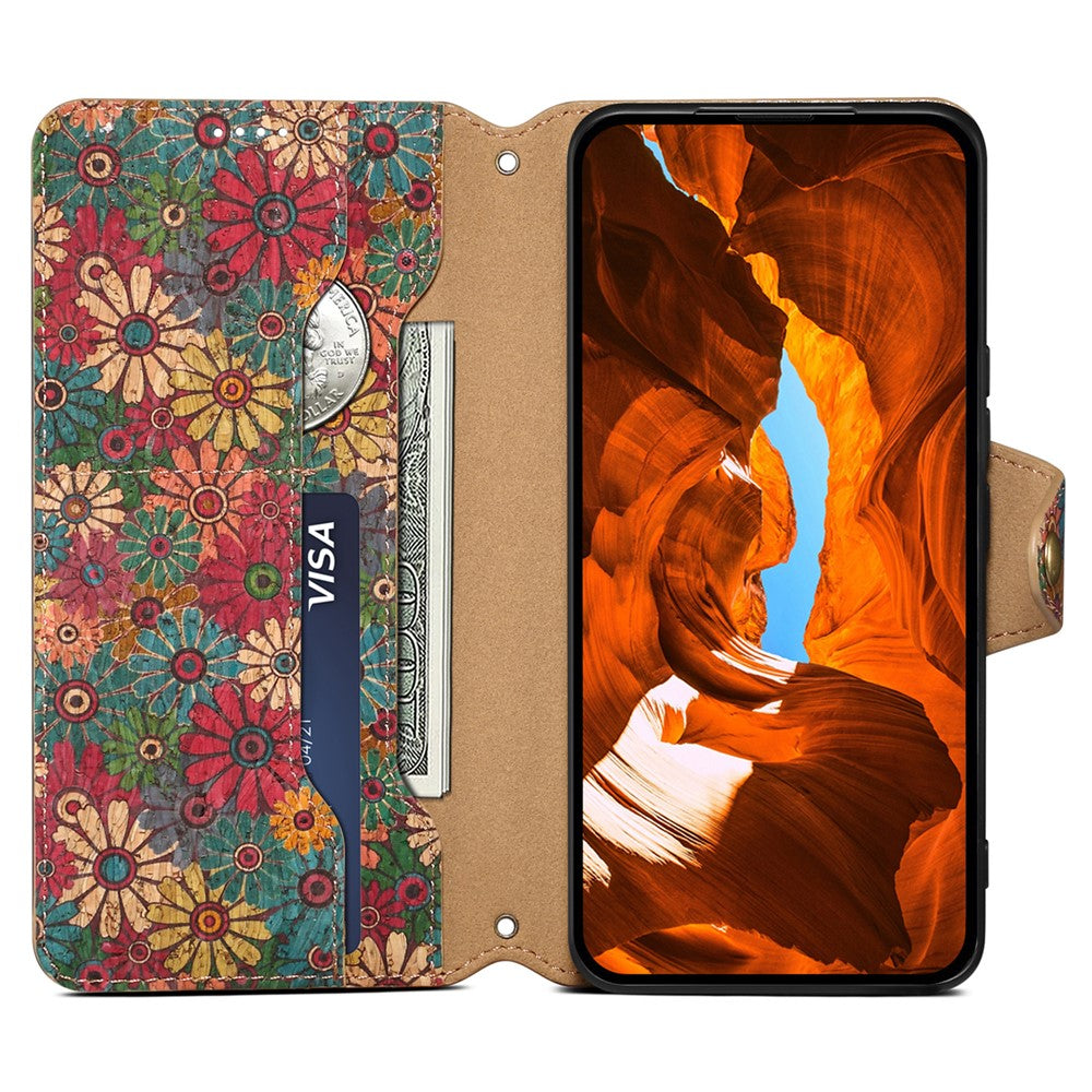 For Huawei Mate 60 Case Floral Printing Leather Phone Case with Wallet
