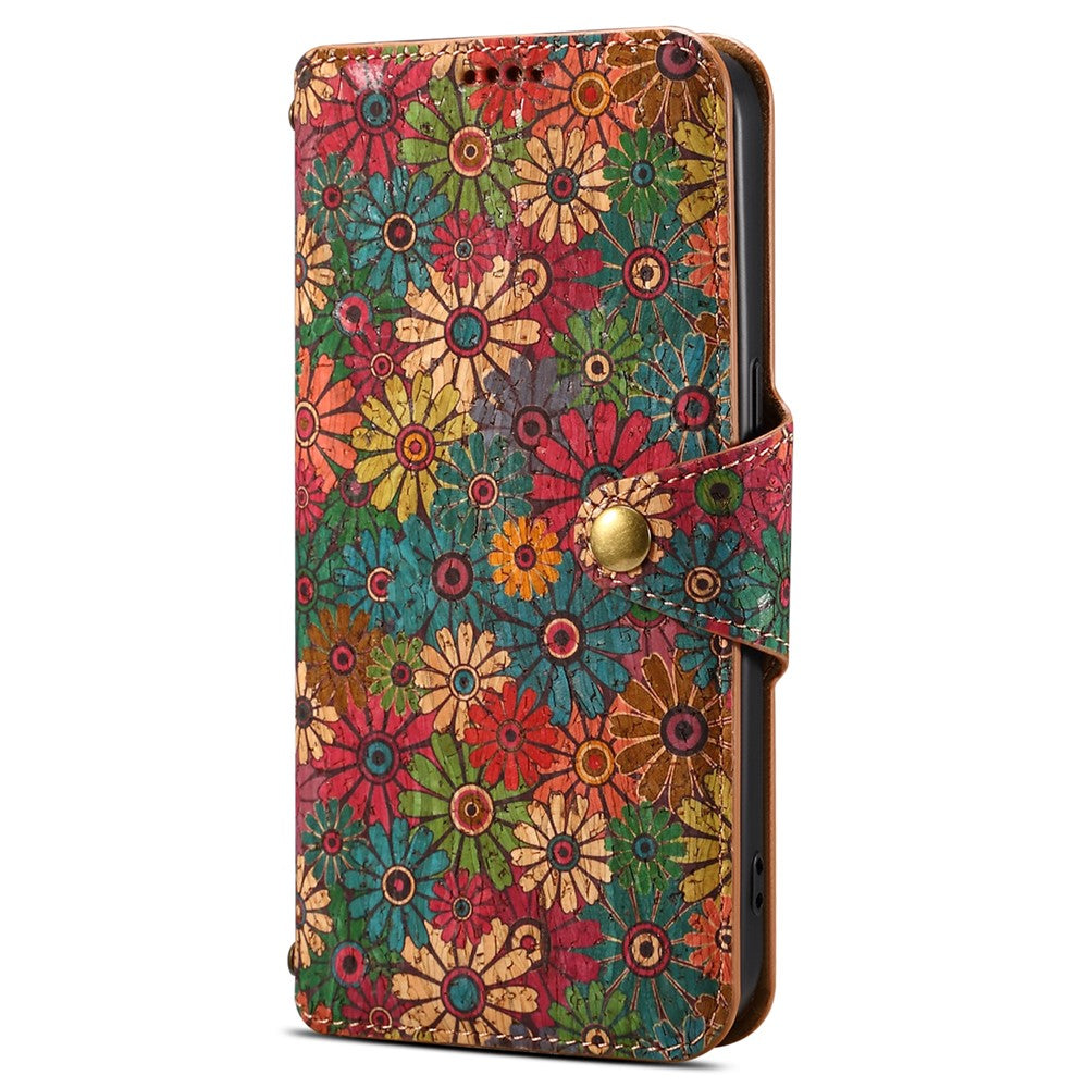 For Huawei Mate 60 Case Floral Printing Leather Phone Case with Wallet