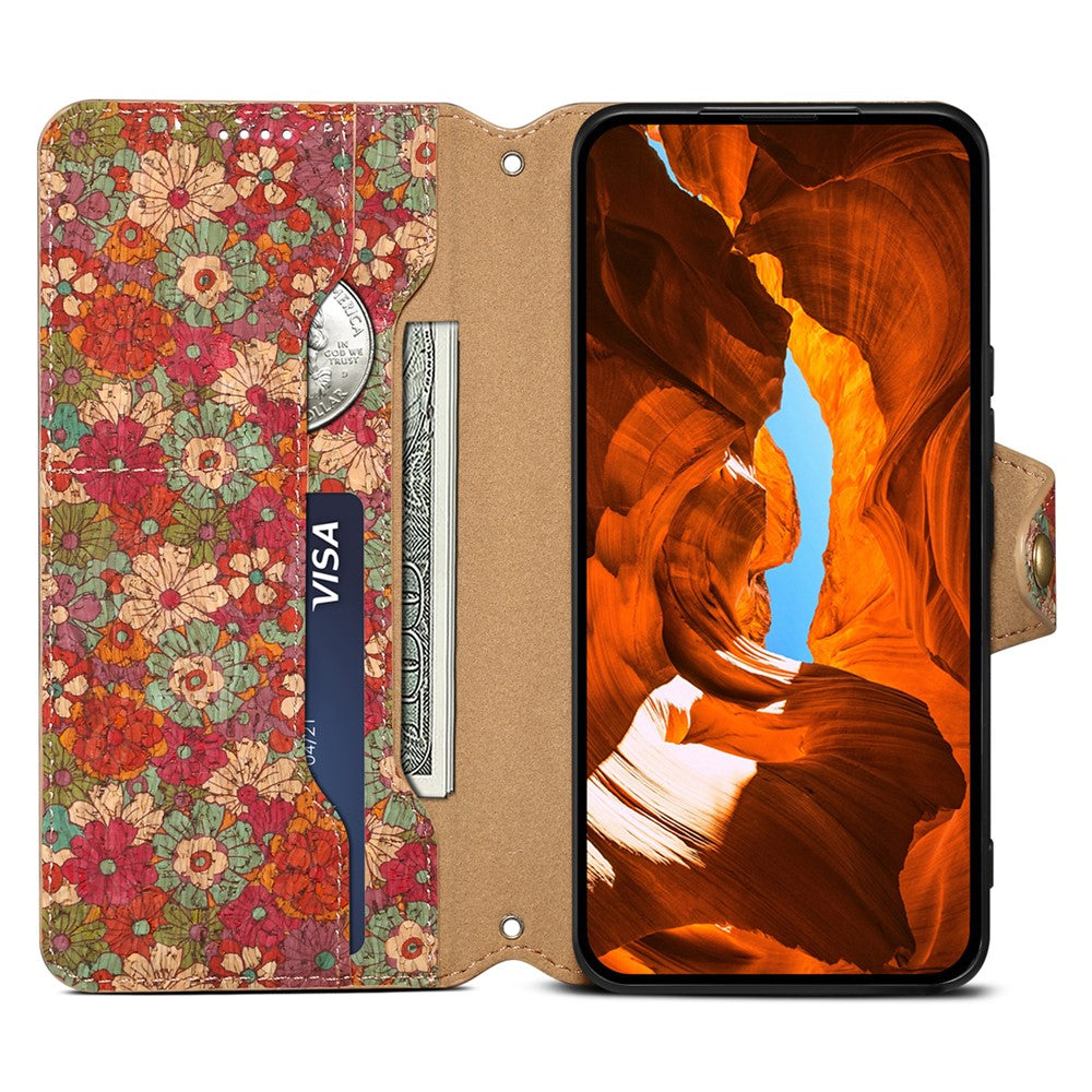 For Huawei nova 11 / nova 12s 4G / nova 12 Lite 4G Leather Case Flower Printing Stand Wallet Phone Cover