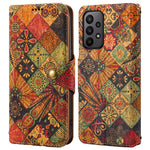 For Samsung Galaxy A23 5G (Global Version) / A23 4G Wallet Case Floral Printing Leather Phone Cover with Stand