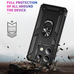 For Xiaomi Redmi Note 13 Pro 5G / Poco X6 5G Case PC+TPU Anti-Drop Phone Cover with Kickstand