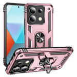 For Xiaomi Redmi Note 13 Pro 5G / Poco X6 5G Case PC+TPU Anti-Drop Phone Cover with Kickstand