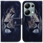 For Xiaomi Redmi Note 13 Pro 4G / Poco M6 Pro 4G Case Drop-proof Pattern Printing Card Slots Phone Cover