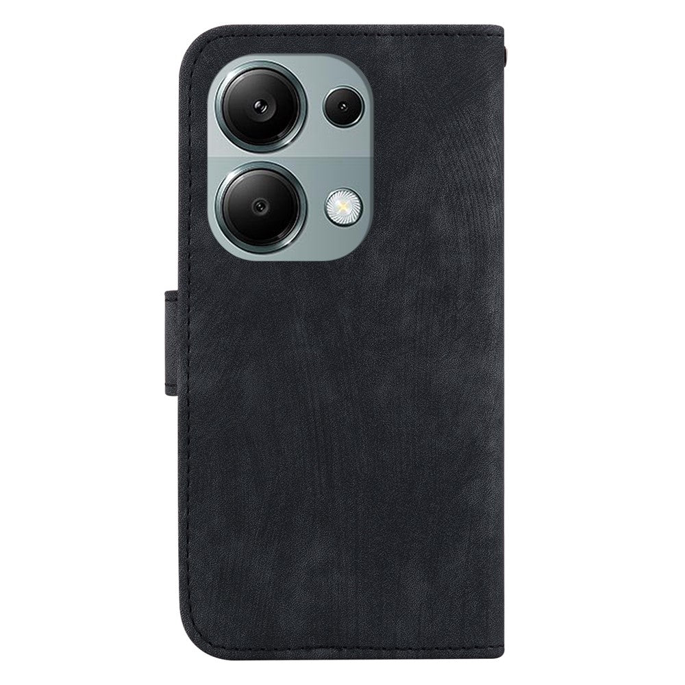 For Xiaomi Redmi Note 13 Pro 4G / Poco M6 Pro 4G Leather Case Cute Tiger Imprinted Phone Cover