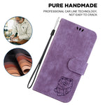For Xiaomi Redmi Note 13 Pro 4G / Poco M6 Pro 4G Leather Case Cute Tiger Imprinted Phone Cover
