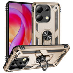 Xiaomi Redmi Note 13 4G-skal PC+TPU stötsäkert mobilskal med stöd