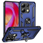 Xiaomi Redmi Note 13 4G-skal PC+TPU stötsäkert mobilskal med stöd