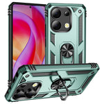 For Xiaomi Redmi Note 13 4G Case PC+TPU Shockproof Phone Cover with Kickstand