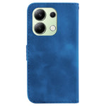 For Xiaomi Redmi Note 13 4G Leather Case Phone Wallet Cover 7-Shape Imprint