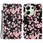 For Xiaomi Redmi Note 13 4G Wallet Case Pattern Printing Leather Phone Cover