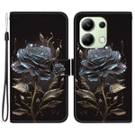 Xiaomi Redmi Note 13 4G Plånboksfodral Mönstertryck Lädermobilfodral