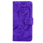 For Xiaomi Redmi Note 13 4G Wallet Case Tiger Pattern PU Leather Phone Cover