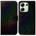 For Xiaomi Redmi Note 13 4G Wallet Case PU Leather Dazzling Flower Phone Cover