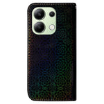 Xiaomi Redmi Note 13 4G Plånboksfodral PU-läder Dazzling Flower-mobilfodral