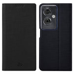 VILI DMX-serien för Oppo A79 5G / A2 5G-skal med korthållare i läder, magnetisk stängning, mobilskal