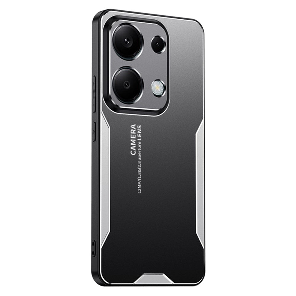 For Xiaomi Redmi Note 13 Pro 4G / Poco M6 Pro 4G Case Drop-Proof Aluminum Alloy+TPU+PC Phone Cover