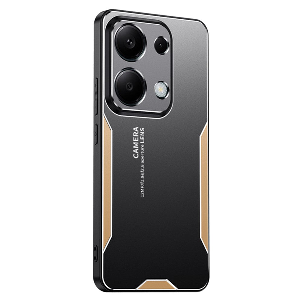 For Xiaomi Redmi Note 13 Pro 4G / Poco M6 Pro 4G Case Drop-Proof Aluminum Alloy+TPU+PC Phone Cover