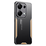 Xiaomi Redmi Note 13 Pro 4G / Poco M6 Pro 4G-skal Stoppsäkert Aluminiumlegering + TPU + PC-mobilskal