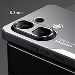 For Xiaomi Redmi Note 13 4G Drop Protection Phone Case Slim-Fit Aluminum Alloy+TPU+PC Shell