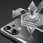 For Xiaomi Redmi Note 13 4G Drop Protection Phone Case Slim-Fit Aluminum Alloy+TPU+PC Shell