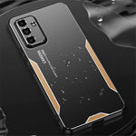 For Samsung Galaxy A35 5G Shockproof Case Aluminum Alloy+TPU+PC Hybrid Phone Cover