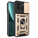 Til Honor X8b 4G Cover PC+TPU Kamera Beskyttelse Telefon Cover Indbygget Støtteben