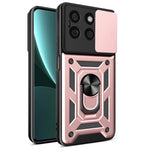 Til Honor X8b 4G Cover PC+TPU Kamera Beskyttelse Telefon Cover Indbygget Støtteben